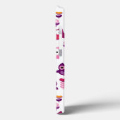 レトロカラフルフクロウ鳥の模様 Case-Mate iPhoneケース (裏面 / 左)