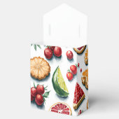 レトロカラフルフルーツシトラスクリスマスウォーター色 フェイバーボックス (オープン)