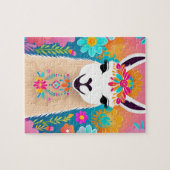 レトロカラフルフローララマジグソーパズル ジグソーパズル (横)