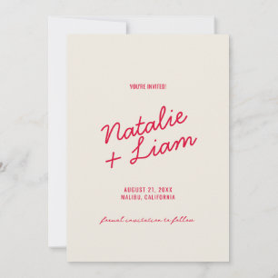 レトロカラフルブッファンキークユニークモダンズ セーブザデート