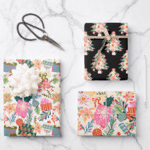 レトロカラフルモダンのクリスマス