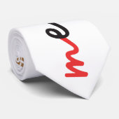 レトロカラフルモダンメリークリスマスホリデー ネクタイ (ロール)