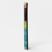 レトロカラフルモダン抽象芸術 Case-Mate iPhoneケース (裏面/左)