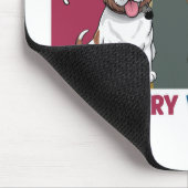 レトロカラフルヴィンテージ獣医ギフト マウスパッド (コーナー)