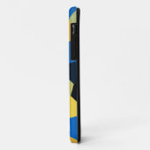 レトロカラフル六角シームレスグラフィック2 Case-Mate iPhoneケース (裏面/左)