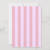 レトロカラフル手書きパーティー 招待状 (裏面)