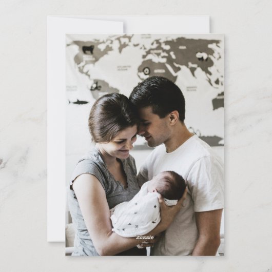 レトロカラフル抽象芸術クリスマス風景の写真 シーズンカード (裏面)