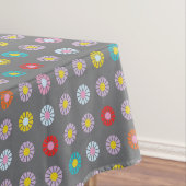 レトロカラフル花 テーブルクロス (インサイチュ)