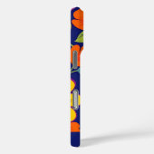 レトロカラフル花 – ドーパミンスタイル Case-Mate iPhoneケース (裏面 / 右)