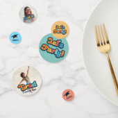 レトロカラフル2 photo any year卒業 コンフェッティ (グループ)