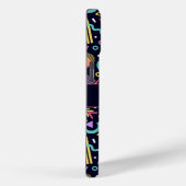 レトロカラフル90sヴィンテージジオメトリックパーソナライズされた Case-Mate iPhoneケース (裏面 / 右)