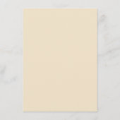 レトロカラフルGroovy Wavy Boho 結婚's エンクロージャーカード (裏面)