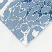 レトロカラレオパード印刷スキン#22 フリースブランケット (角)