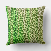 レトロカラレオパード印刷スキン#25 クッション (裏面)