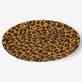 レトロカラレオパード印刷スキン#61 ペーパープレート (アングル)