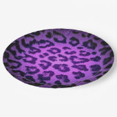 レトロカラレオパード印刷スキン#78 ペーパープレート (アングル)