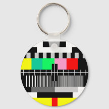 レトロカラーテレビのテスト画面