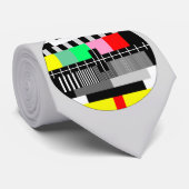 レトロカラーテレビのテスト画面 ネクタイ (ロール)