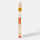 レトロカラーパターンモノグラパーソナライズされたム Case-Mate iPhoneケース (裏面 / 右)