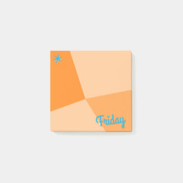 レトロカラーブロックプランナー ポストイット