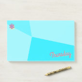 レトロカラーブロックプランナー ポストイット (デスク)