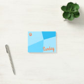 レトロカラーブロックプランナー ポストイット (オフィス)