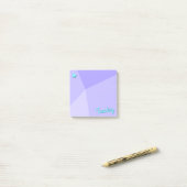 レトロカラーブロックプランナー ポストイット (デスク上)