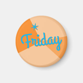 レトロカラーブロックプランナー マグネット