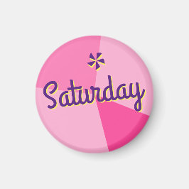 レトロカラーブロックプランナー マグネット