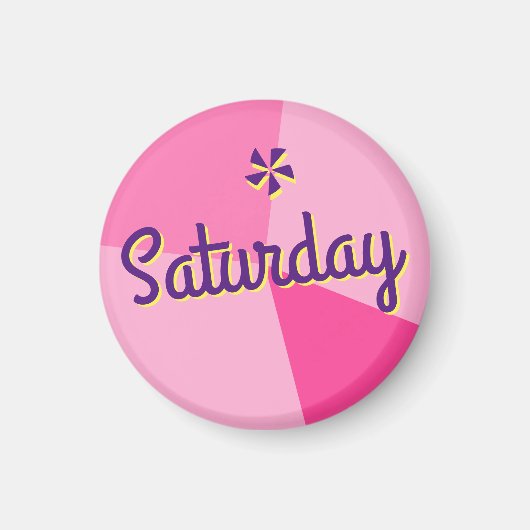 レトロカラーブロックプランナー マグネット (正面)