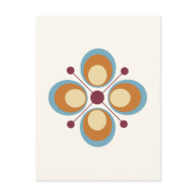 レトロカラー幾何学模様