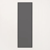 レトロカラー点在する犬または猫の前足プリント ヨガマット (裏面)