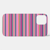 レトロカラー縞模様 Case-Mate iPhoneケース (裏面 (横))
