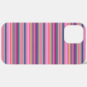 レトロカラー縞模様 Case-Mate iPhoneケース (裏面 (横))