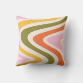 レトロカラー70sカーブ クッション (裏面)