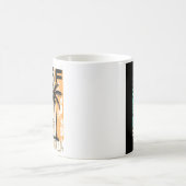 レトロカリフォルニアサーフ飲みカップ – ヴィンテージビーチ コーヒーマグカップ (中央)