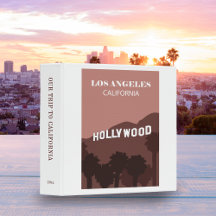 レトロカリフォルニア風景旅行ポスタースクラップブック