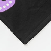 レトロカワイイ幽霊先生ハロウィーンライブラリ読ア フリースブランケット (角)