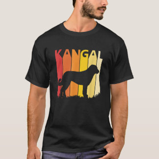 レトロカンガルドッグメリークリスマスギフト Tシャツ