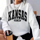 レトロカンザスアメリカ州シャツ、カンザスゲームデー Tシャツ