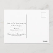 レトロカントリーキャンパーメリークリスマスカード ポストカード (裏面)