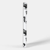 レトロカントリーファームチキンパターン Case-Mate iPhoneケース (裏面 / 右)