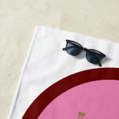 レトロカントリー部族の花嫁お別れパーティー ビーチタオル (インサイチュ)