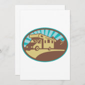 レトロカンパーバン 招待状 (正面/裏面)