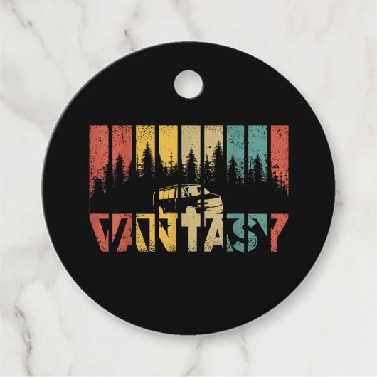 レトロカンパーファンライフ – ヴィンテージバンライフ フェイバータグ (正面)