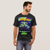 レトロカーアートTシャツ Tシャツ (正面フル)