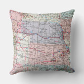 レトロカーオンロードマップ クッション (裏面)