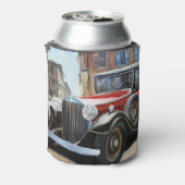 レトロカーオールドシ絵画ティ 缶クーラー (缶裏面)