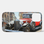 レトロカーオールドシ絵画ティ Case-Mate iPhoneケース (裏面 (横))