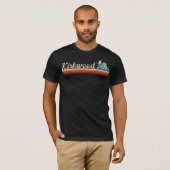 レトロカークウッドマウンテンスキー Tシャツ (正面フル)